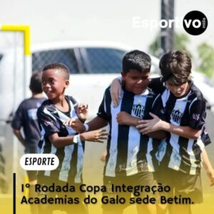 1ª Rodada Copa Integração das Academias do Galo, sede Betim - Esportivo Mídia